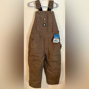 Polar King Boys Insulated Duck Bib Overalls Youth S Brown Outdoors
